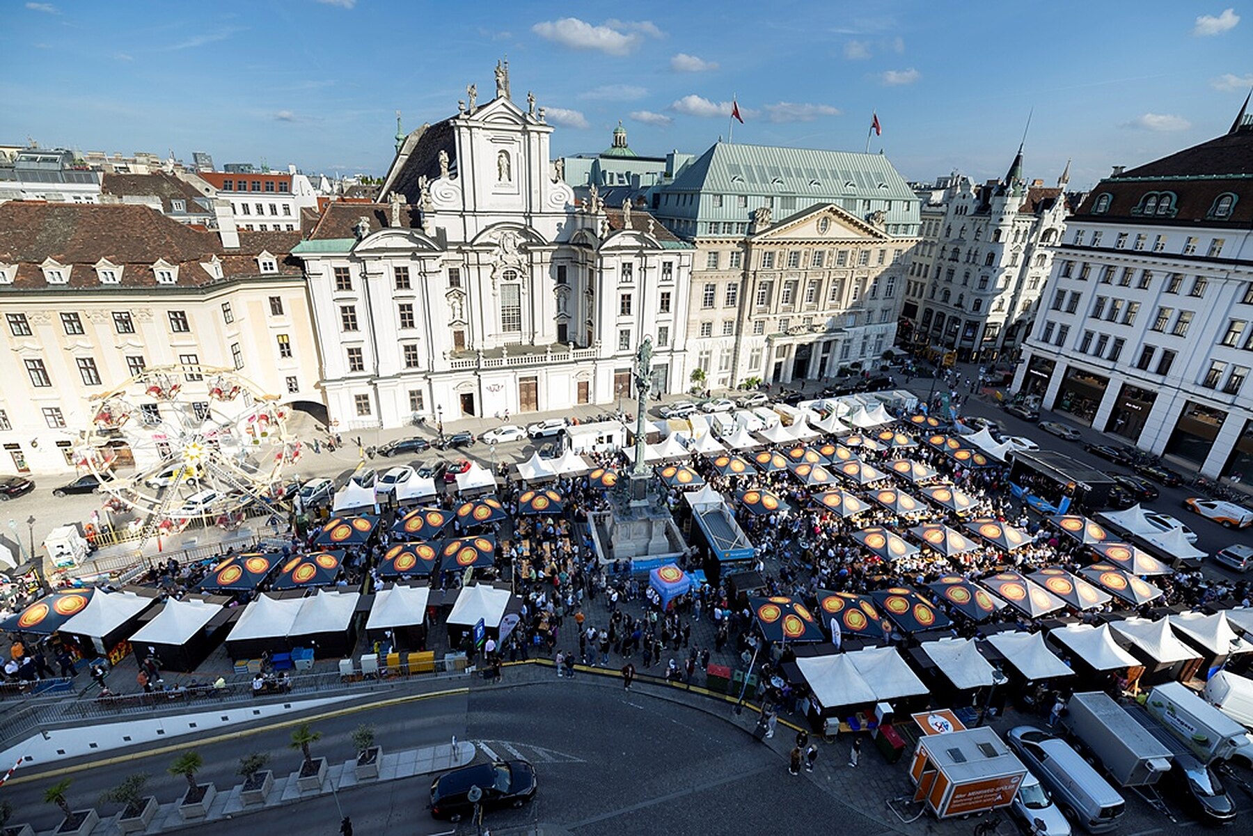 Burgenland Kultinarium mit Marktständen, Verkostungen und Besuchermassen
